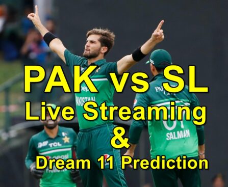 PAK vs SL Live Streaming & Dream 11 Prediction